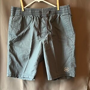 Vans Slate Blue Elastic Waist Shorts